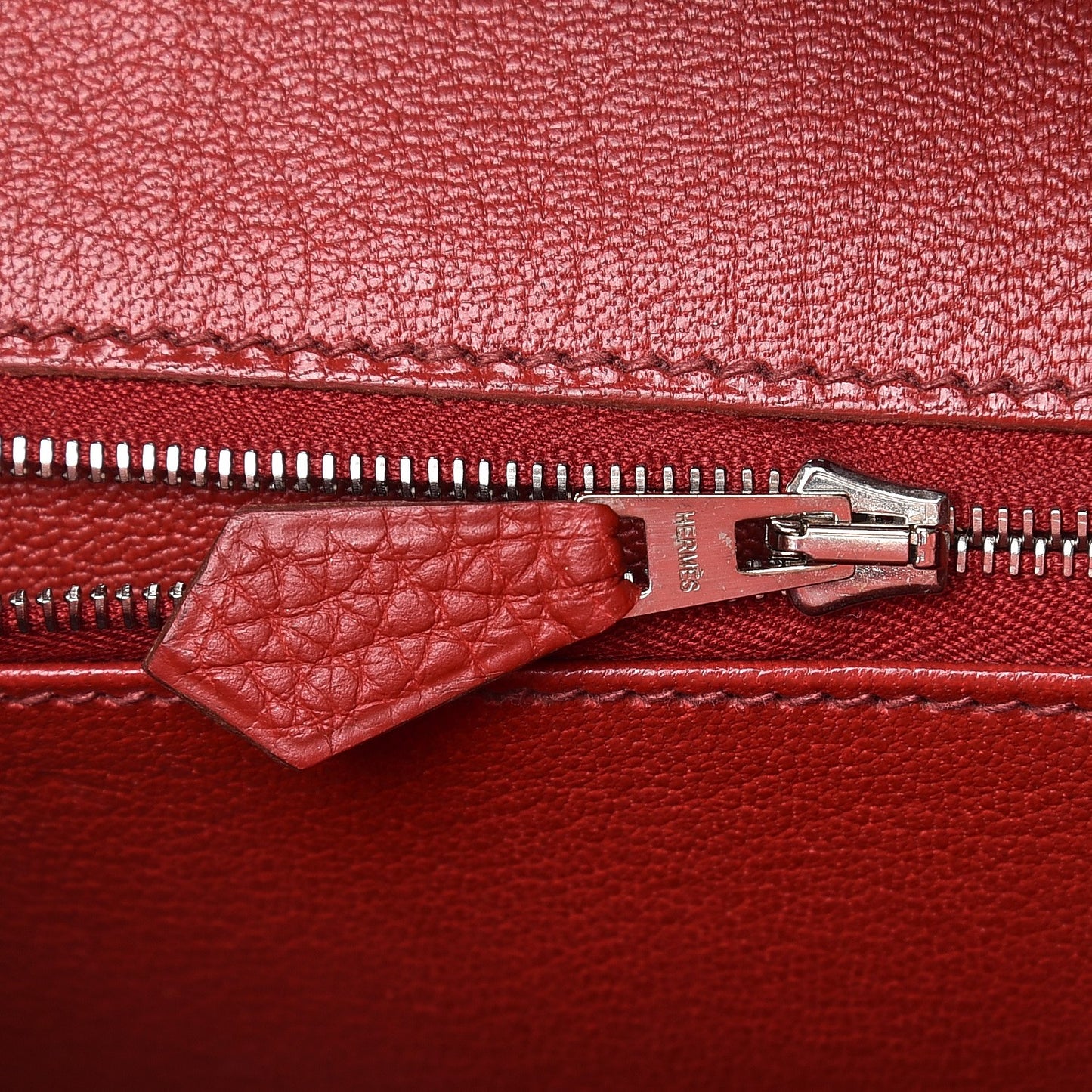 Togo Birkin 30 Rouge Garance