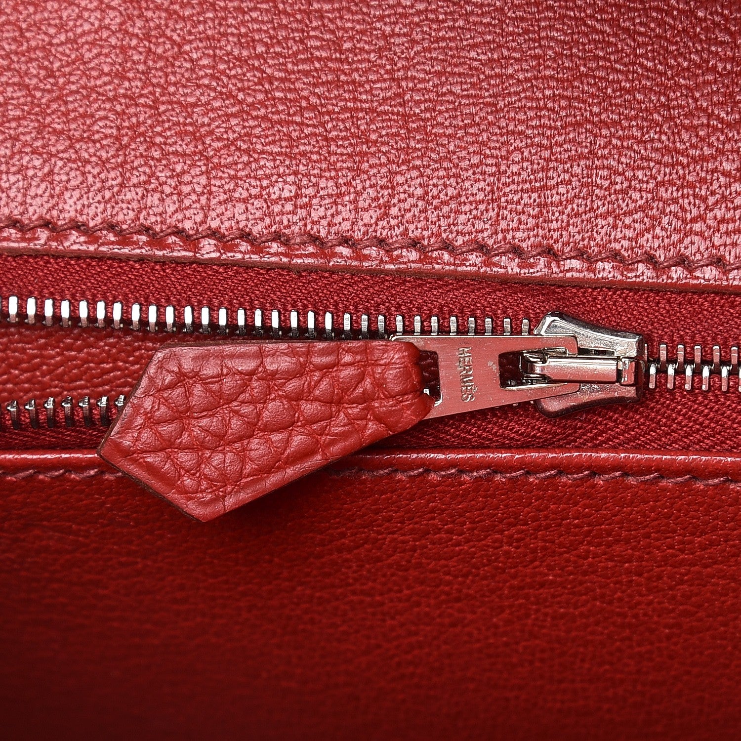 Hermes Togo Birkin 30 Rouge Garance 9 of 39