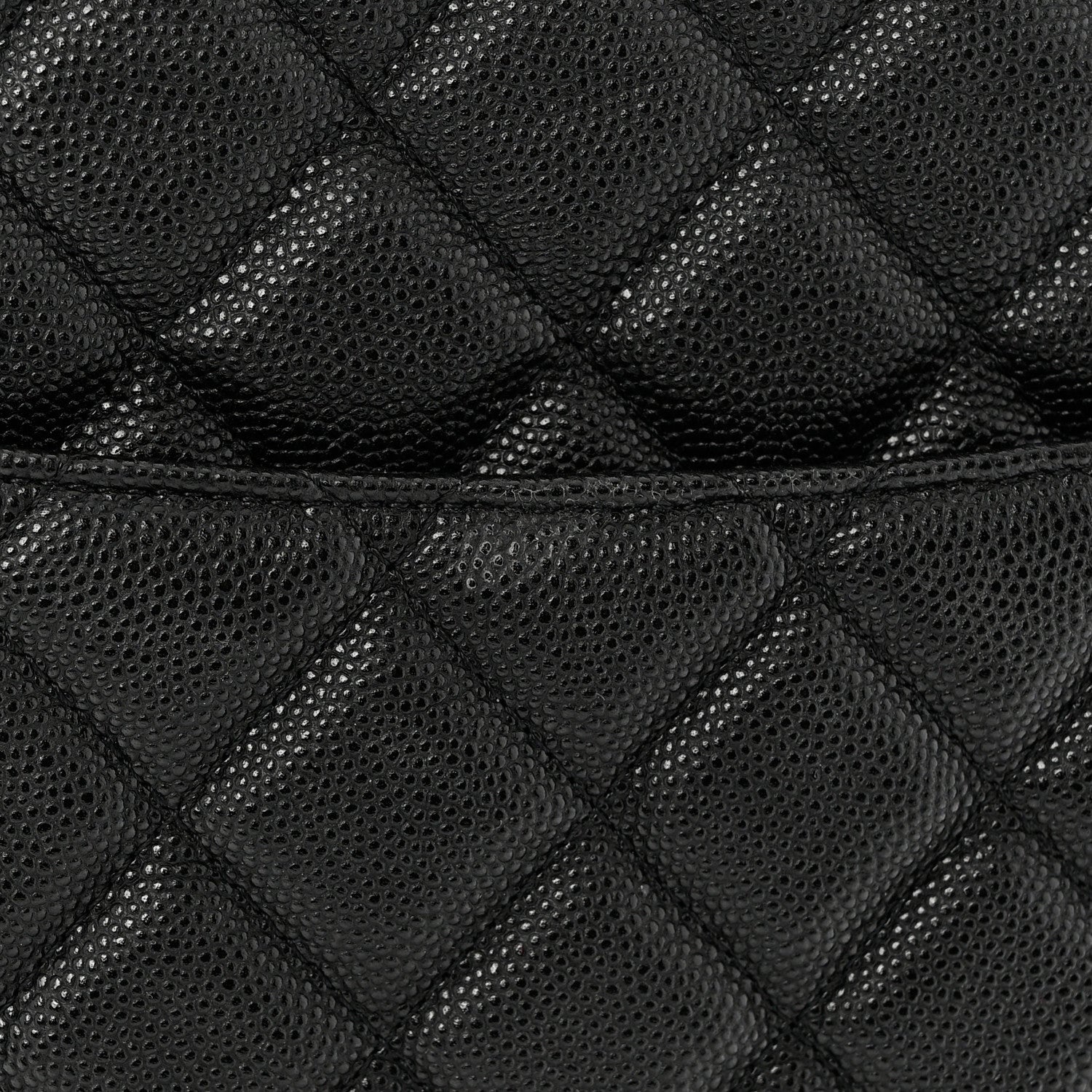 Chanel Caviar Quilted Medium Cosmetic Case Black 8 of 8