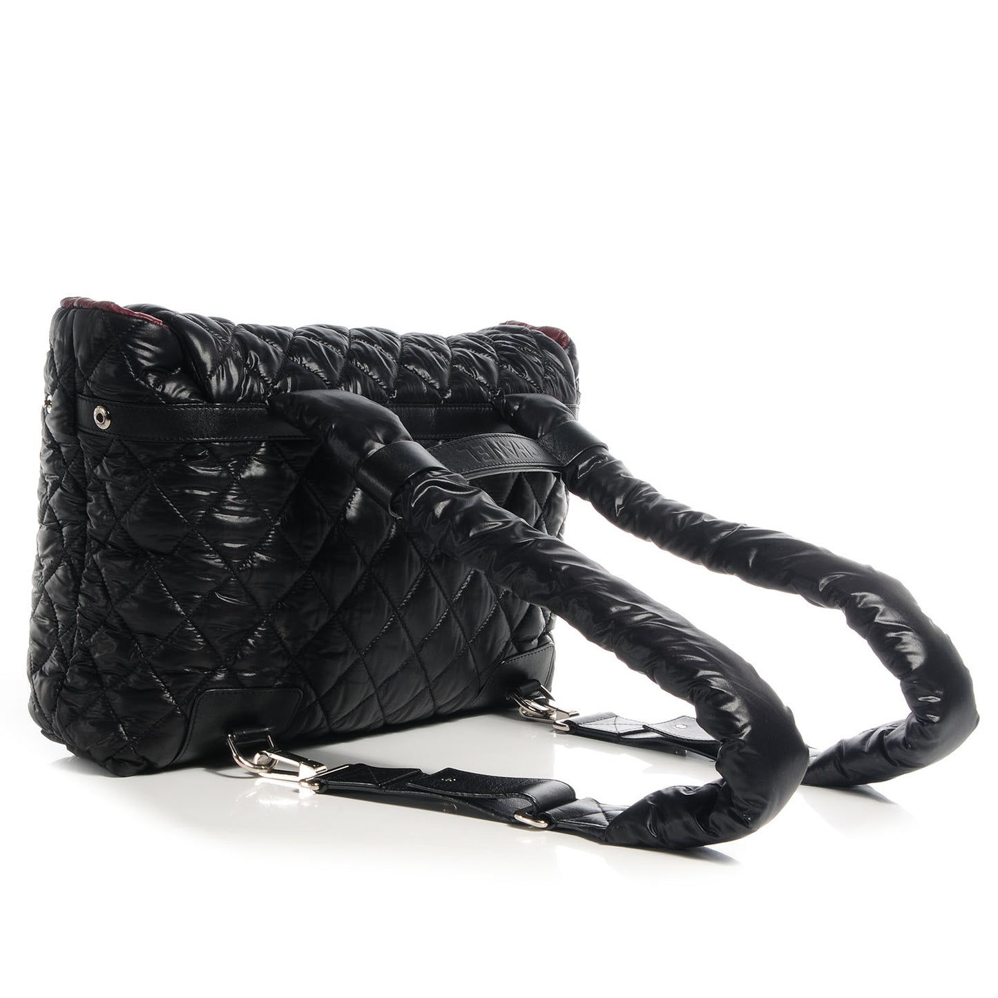 Nylon Coco Cocoon Backpack Black