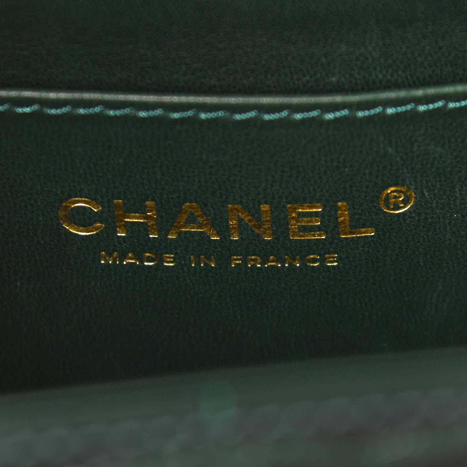 Chanel Alligator Jumbo Single Flap Green 8 of 10