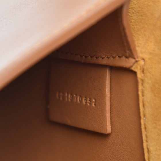 Chloe Calfskin Suede Large Tess Bag Autumnal Brown 7 of 7