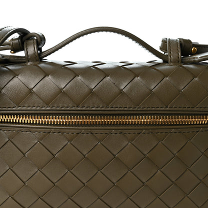 Bottega Veneta Calfskin Intrecciato Bang Bang Vanity Case Cypress 9 of 9