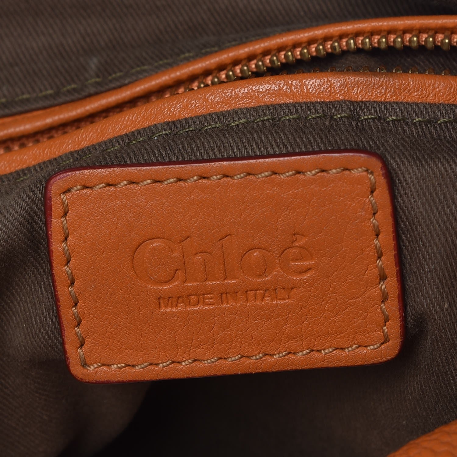 Chloe Calfskin Medium Marcie Satchel Indian Summer 7 of 15