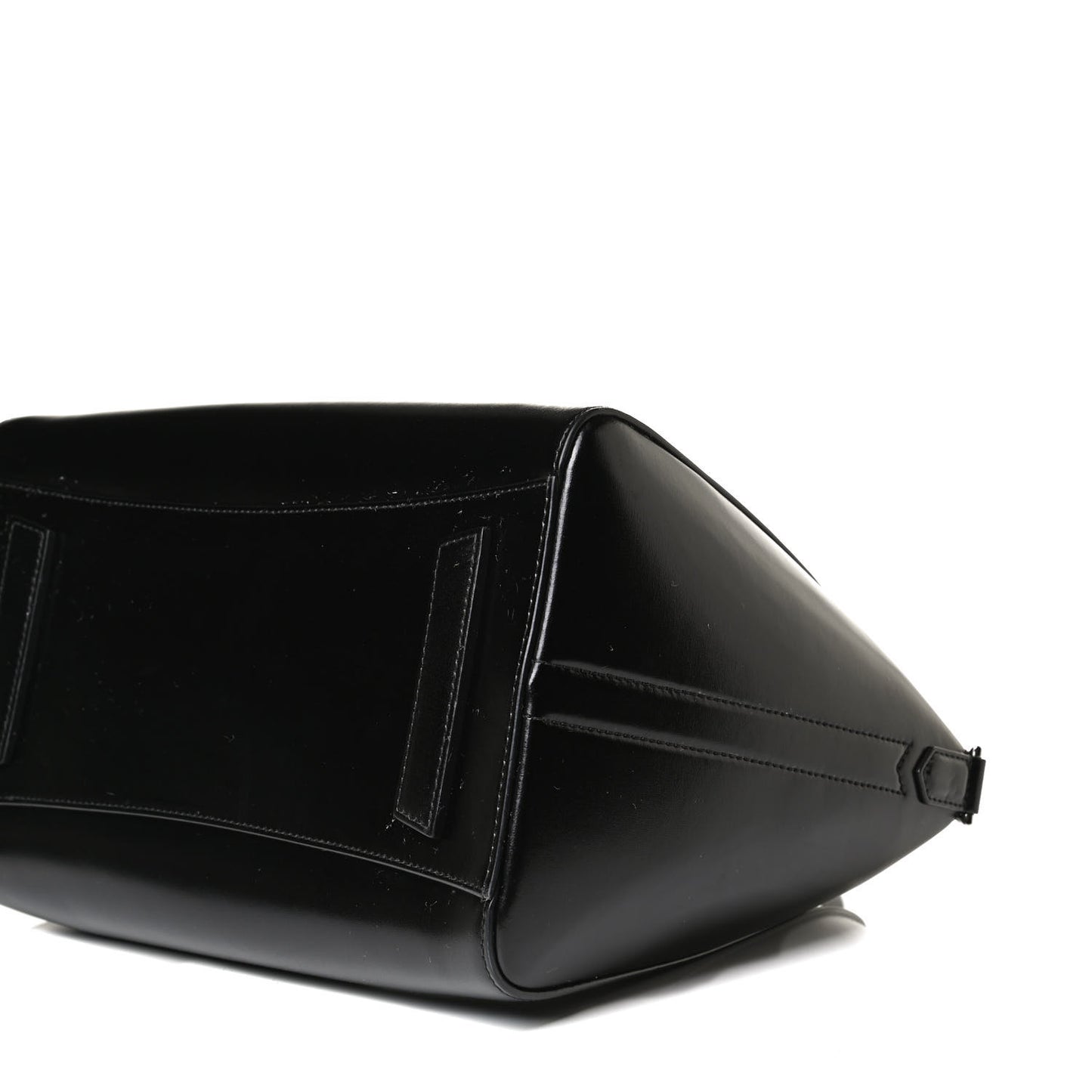 Shiny Lord Calfskin Medium Antigona Black
