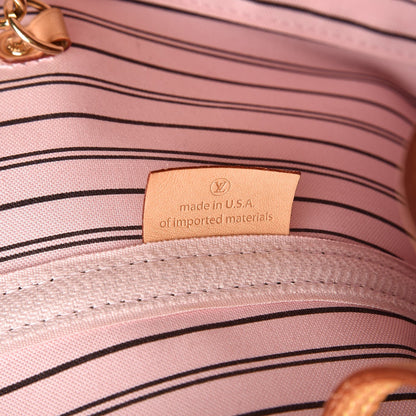 Louis Vuitton Monogram Neo Neverfull MM Rose Ballerine 8 of 9