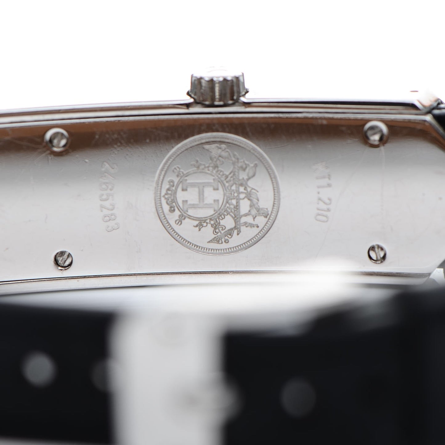 Stainless Steel Epsom 15mm Kelly II Quartz Watch Noir
