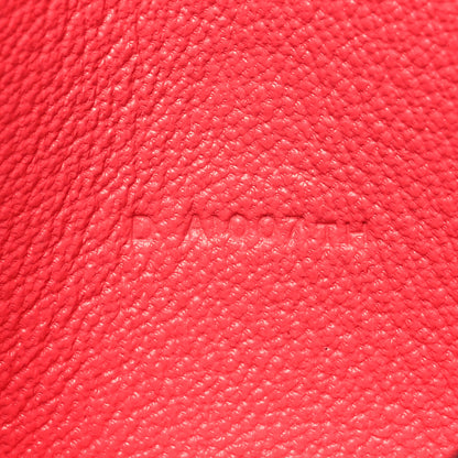 Hermes Chevre Mysore Mini Bearn Wallet Rose Lipstick 9 of 11