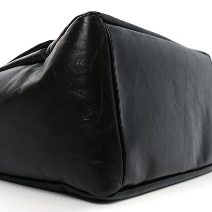 Balenciaga Calfskin Quilted Monaco Sling Shoulder Bag Black Black 8 of 9