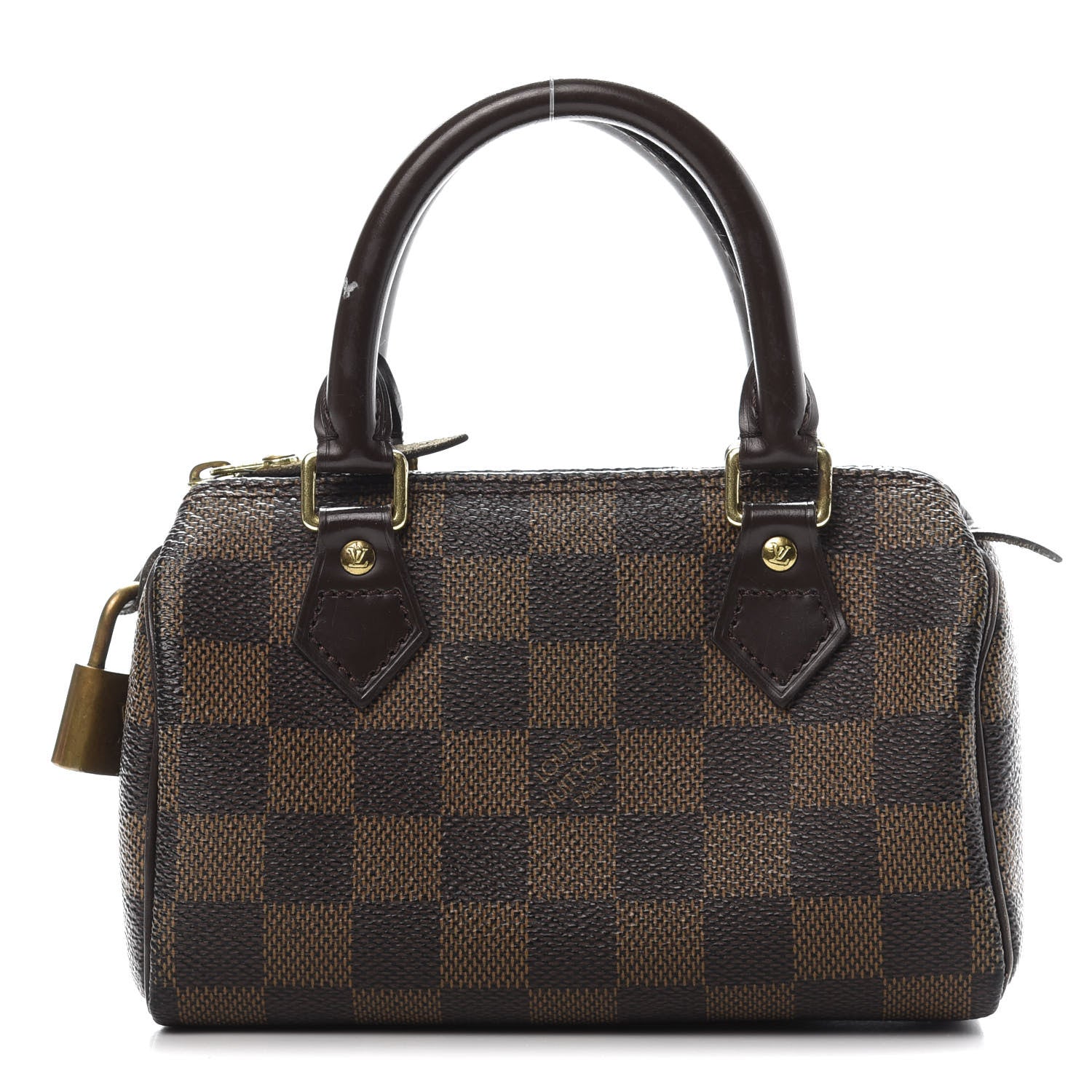 Louis Vuitton Damier Ebene Mini Sac HL Speedy 1 of 15
