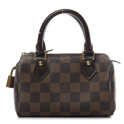 Louis Vuitton Damier Ebene Mini Sac HL Speedy 1 of 15
