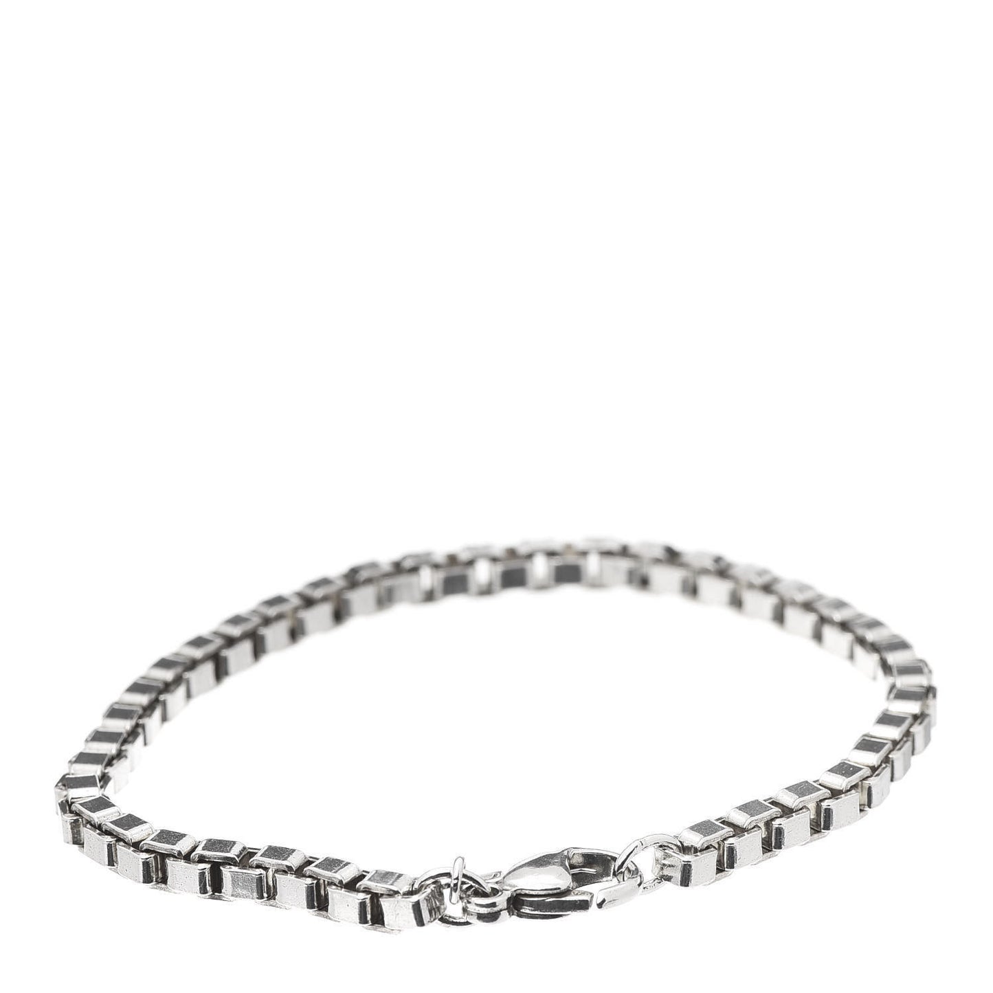 Sterling Silver 4mm Venetian Link Bracelet