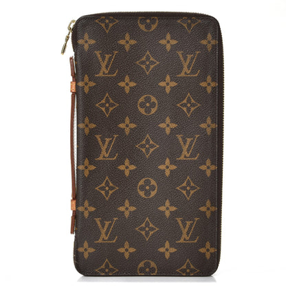 Louis Vuitton Monogram Organizer de Voyage Travel Organizer Red 1 of 8