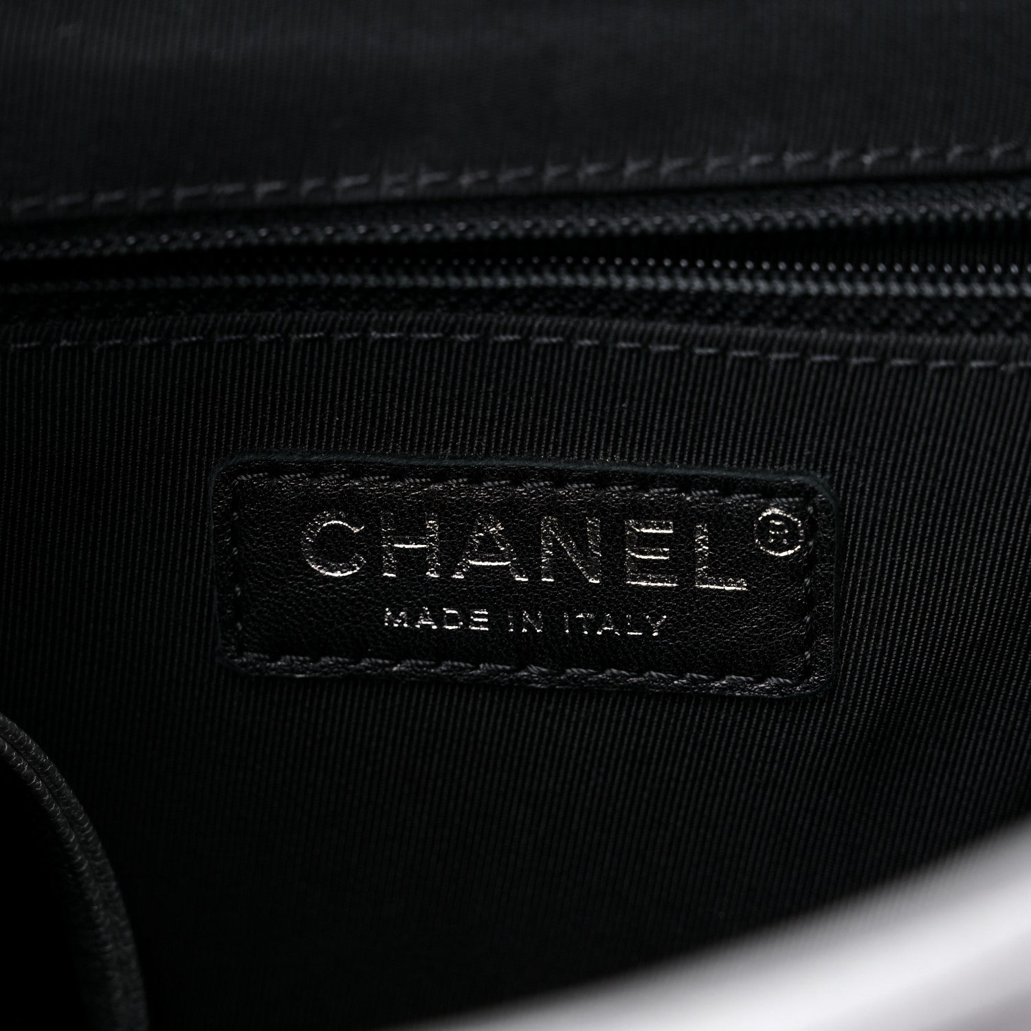 Chanel Metallic Lambskin Chevron Quilted Studded Stud Wars Backpack Silver 6 of 11