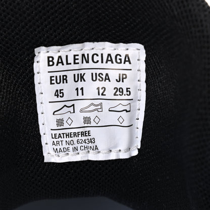Balenciaga Mesh Rubber Mens Drive Sneakers 45 Light Grey Black 8 of 9