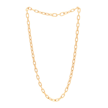 David Yurman 18K Yellow Gold 6mm Madison Chain Necklace 3 of 4