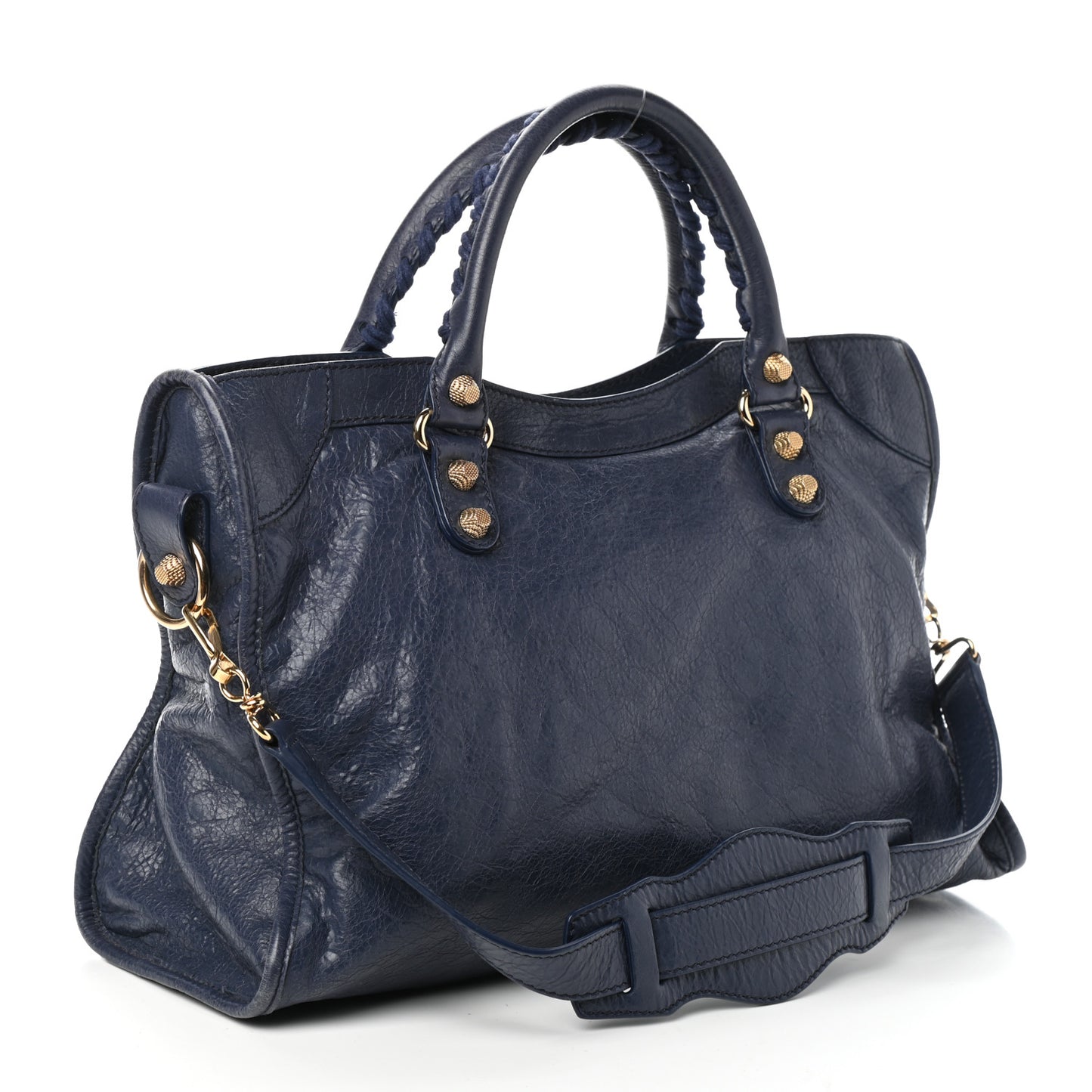 Agneau Giant 12 Gold Hardware City Gris Chartreux