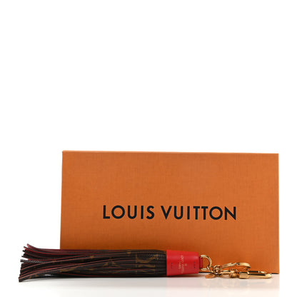 Louis Vuitton Monogram Tassel Bag Charm Red 6 of 6