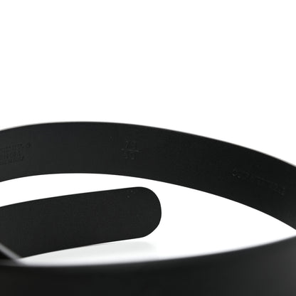 Chanel Calfskin Paris Button CC Belt 75 30 Black 6 of 7