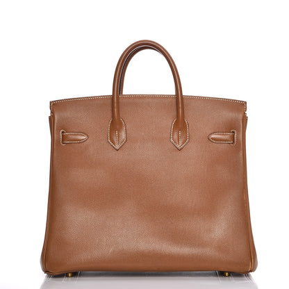 Hermes Courchevel HAC Birkin 32 Gold 4 of 37