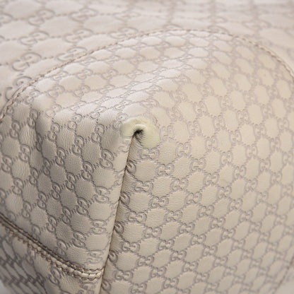 Gucci Guccissima Large Bree Foldover Tote Off White 11 of 11
