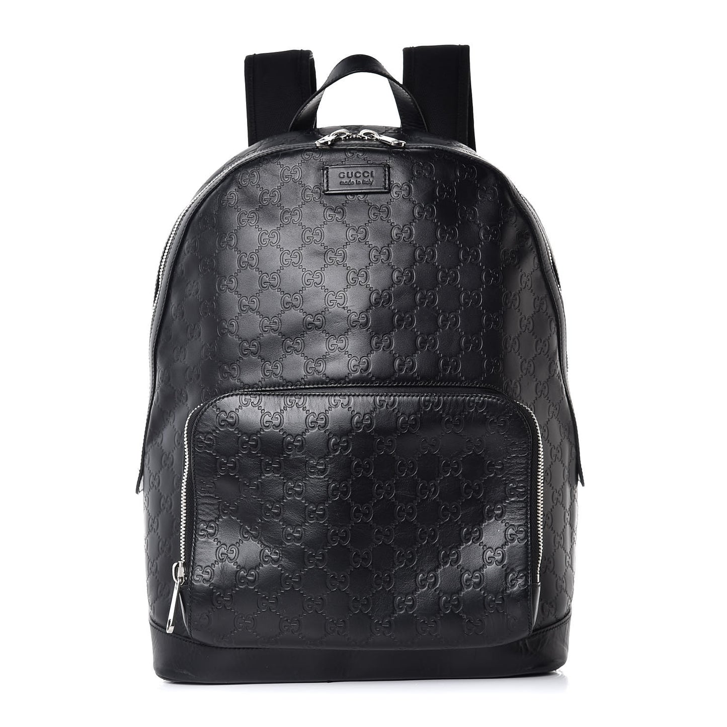 Guccissima Signature Day Backpack Black