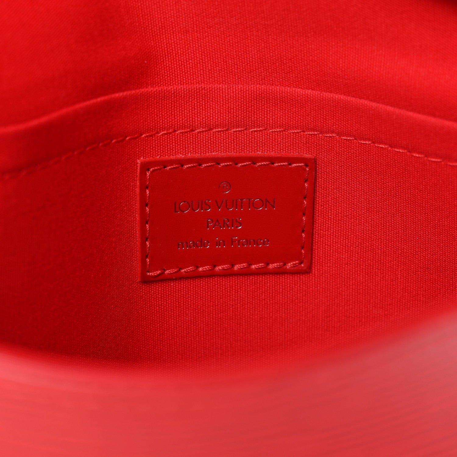 Louis Vuitton Epi Segur Pochette Rouge 5 of 7