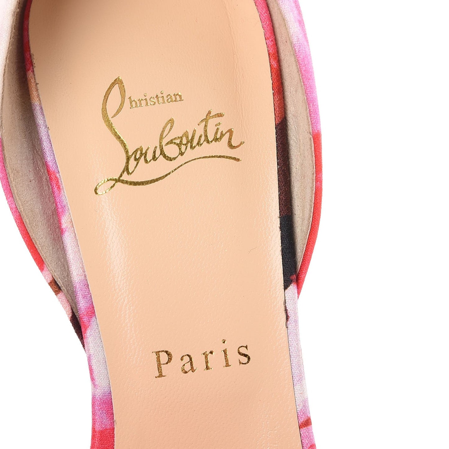 Fabric Popi Print Volpi 150 Platform Pumps 39 Pink