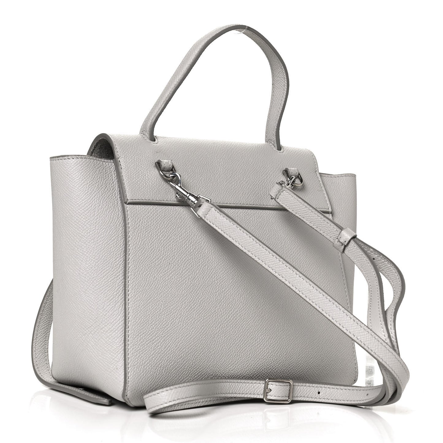 Grained Calfskin Nano Belt Bag Cloud