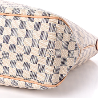 Louis Vuitton Damier Azur Delightful MM Rose Ballerine 11 of 11