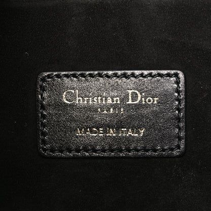 Christian Dior Calfskin Archicannage Medium Essential Tote Black 6 of 9