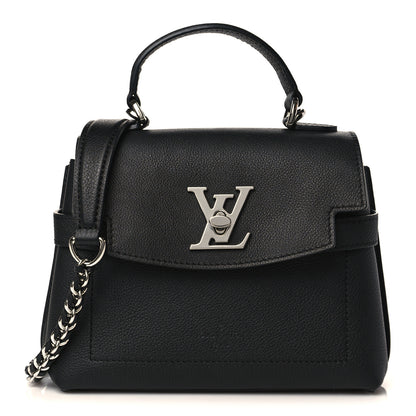 Louis Vuitton Calfskin Lockme Ever Mini Black 1 of 8
