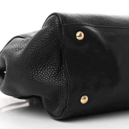 Prada Vitello Daino Tote Black 9 of 12
