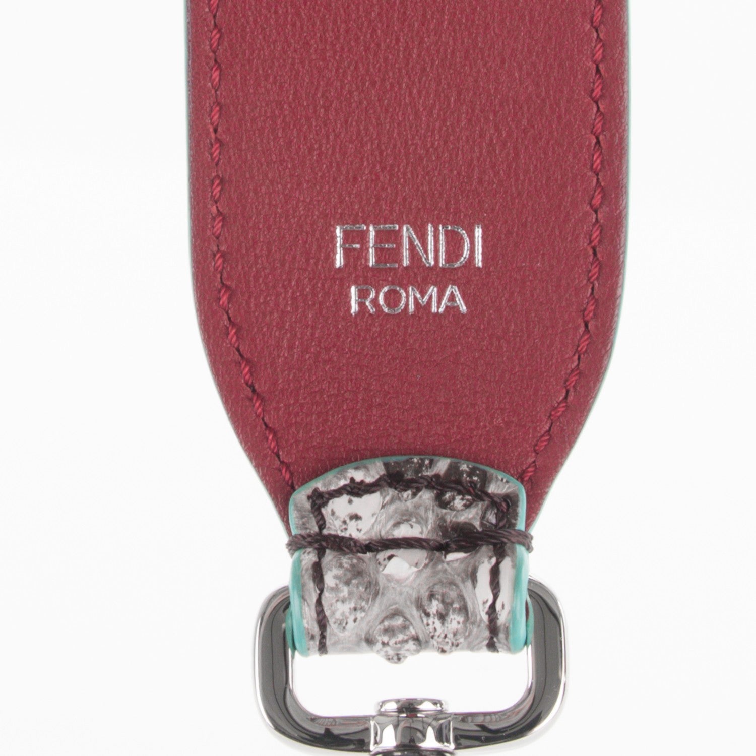 Fendi Shiny Python Vitello Dolce Strap You Cipria Ribes 4 of 4