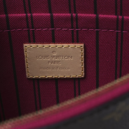 Louis Vuitton Monogram Neverfull MM GM Pochette Pivoine 6 of 6