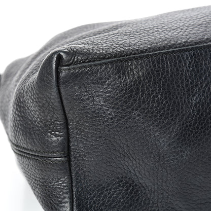 Gucci Pebbled Calfskin Medium Soho Chain Shoulder Bag Black 20 of 29