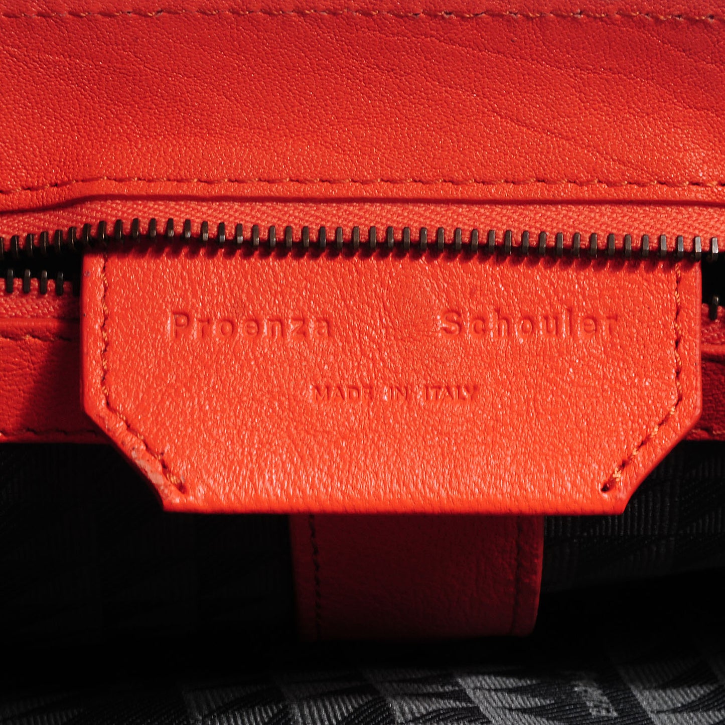 Lambskin PS1 Medium Satchel Grapefruit