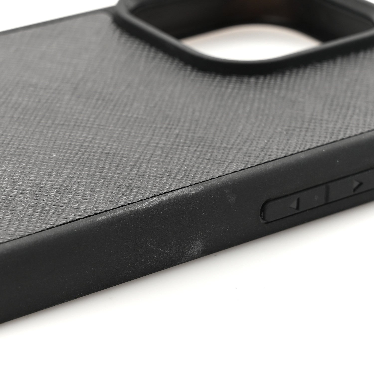Prada Saffiano iPhone 15 Pro Max Case Black 1733427 – FASHIONPHILE