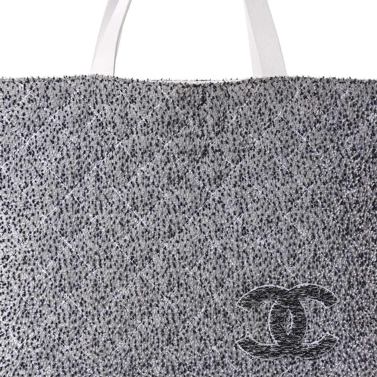 Terry Cotton Fizzy Tote Navy White