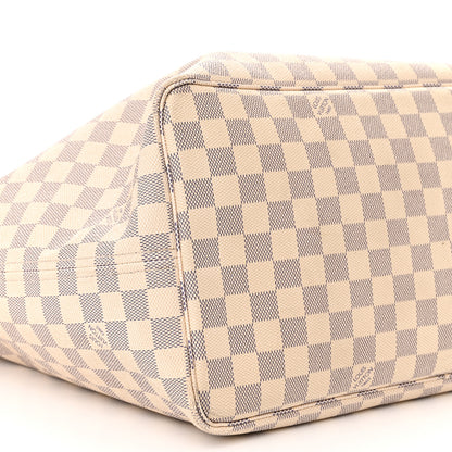 Louis Vuitton Damier Azur Neo Neverfull GM Rose Ballerine 9 of 19