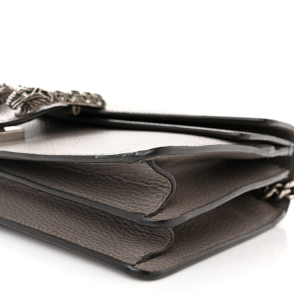 Gucci Pebbled Calfskin Small Dionysus Shoulder Bag Dusty Grey 10 of 14