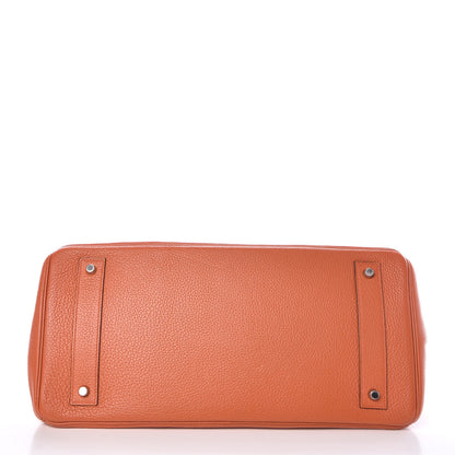 Hermes Taurillon Clemence JPG Birkin 42 Potiron 7 of 32