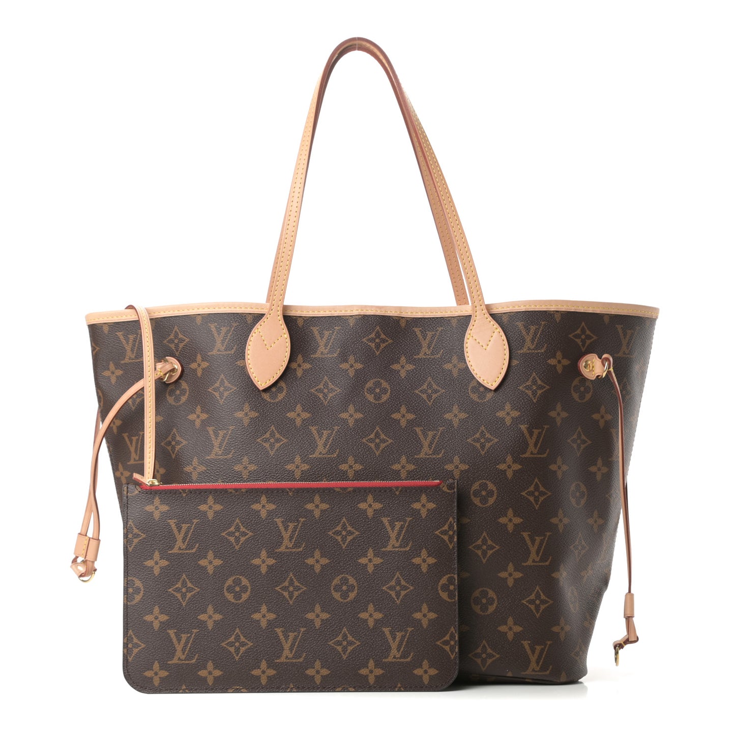 Monogram Neo Neverfull MM Cherry