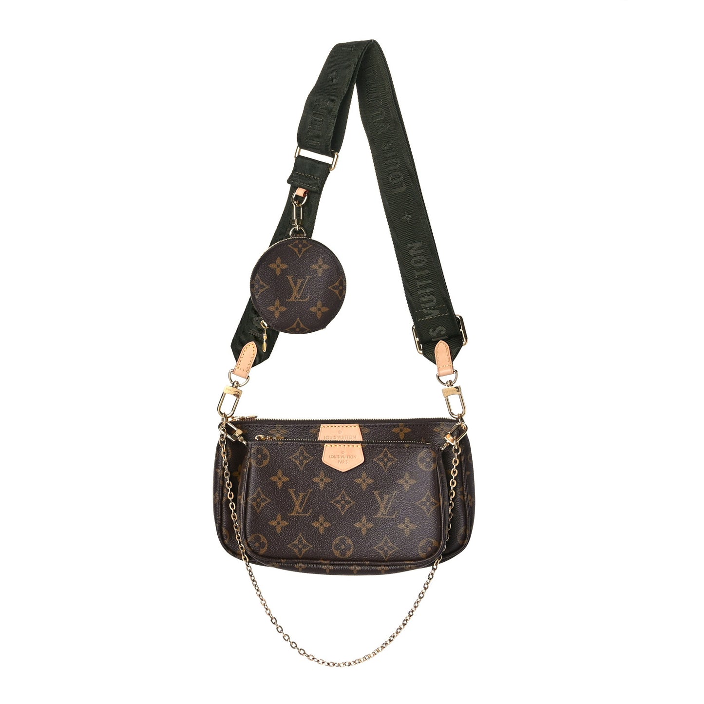 Monogram Multi Pochette Accessories Kaki