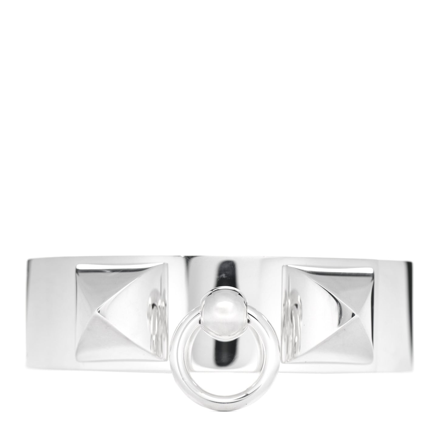 Sterling Silver MM Collier De Chien Bracelet SH