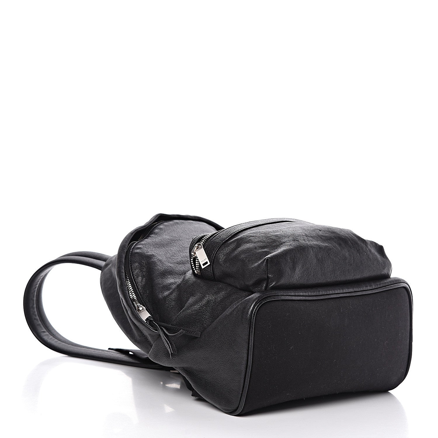 Saint Laurent Lambskin Mini City Backpack Black 4 of 12