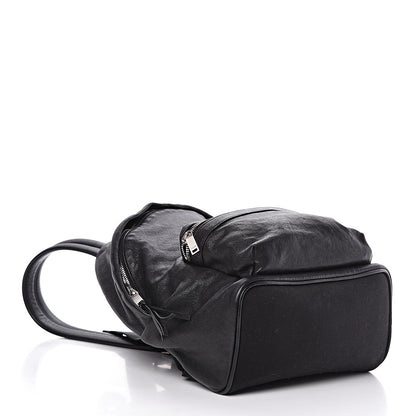 Saint Laurent Lambskin Mini City Backpack Black 4 of 12