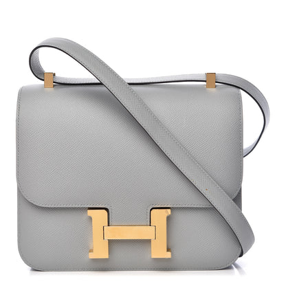 Hermes Epsom Constance 24 Bleu Glacier 1 of 24