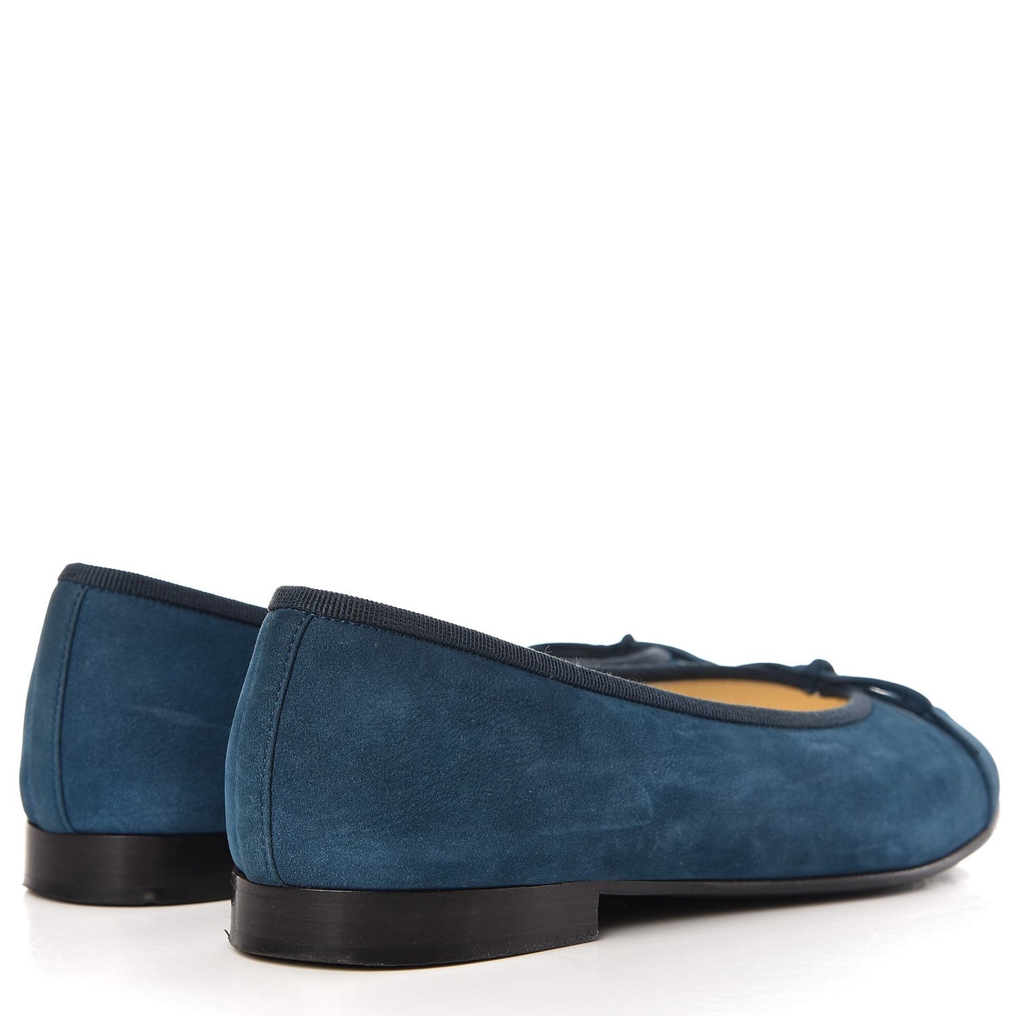 Suede Cap Toe CC Ballerina Flats 37.5 Blue