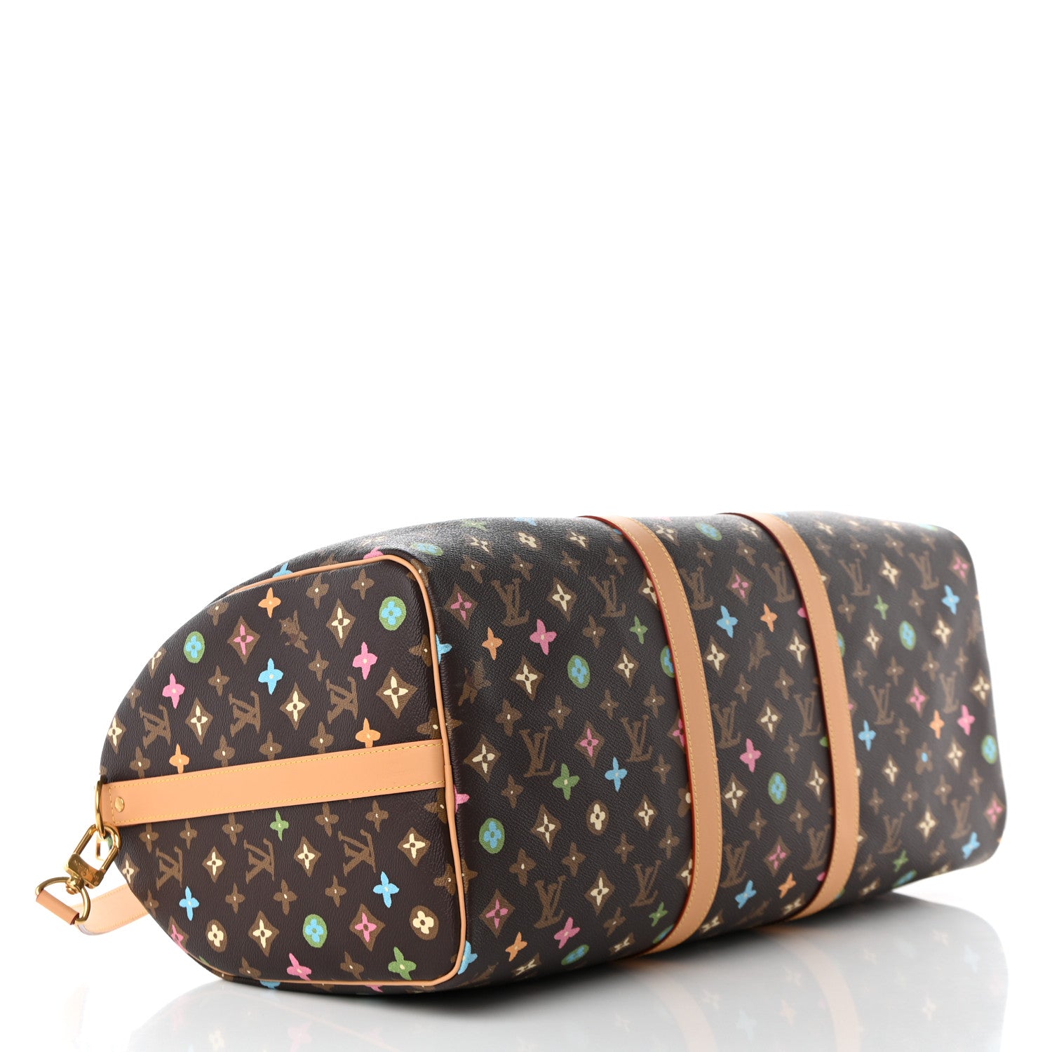 Louis Vuitton Monogram Craggy Keepall Bandouliere 50 Chocolate 3 of 8